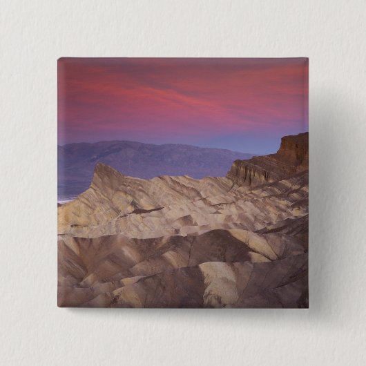 Morgens erstes Licht auf Zabriskie Point und 2 Button (Vorderseite)