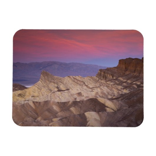 Morgens erstes Licht auf Zabriskie Point und 2 Magnet (Horizontal)