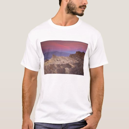 Morgens erstes Licht auf Zabriskie Point und 2 T-Shirt (Vorderseite)
