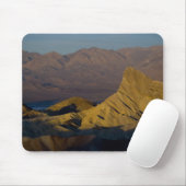 Morgens erstes Licht auf Zabriskie Point und 3 Mousepad (Mit Mouse)