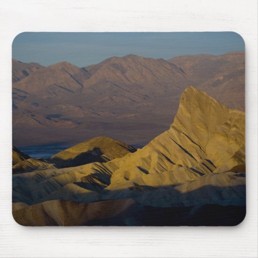 Morgens erstes Licht auf Zabriskie Point und 3 Mousepad (Vorne)