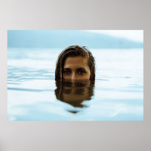 Morgens Frau im Körper Poster