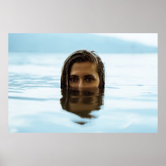 Morgens Frau im Körper Poster (Vorne)