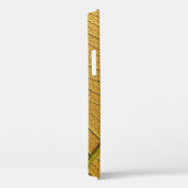 Morgens goldgelbes Blatt Muster. Case-Mate iPhone Hülle (Rückseite / Rechts)