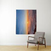 Morgens Höhepunkt über Wolken Wandteppich (Beispiel)