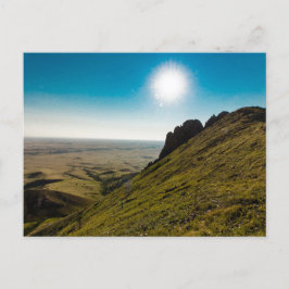 Morgens im Bear Butte Staat Park, South Dakota Postkarte