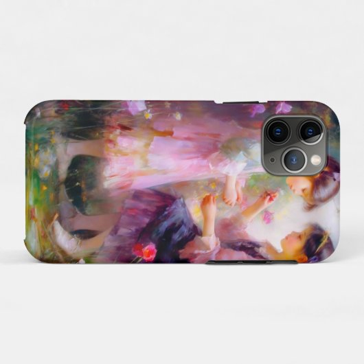 Morgens im Garten Case-Mate iPhone Hülle (Rückseite (Horizontal))