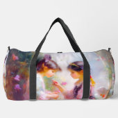 Morgens im Garten Duffle Bag (Vorderseite)