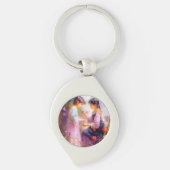 Morgens im Garten Schlüsselanhänger (Vorderseite)