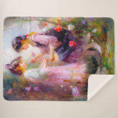 Morgens im Garten Sherpadecke (Vorderseite (Horizontal))