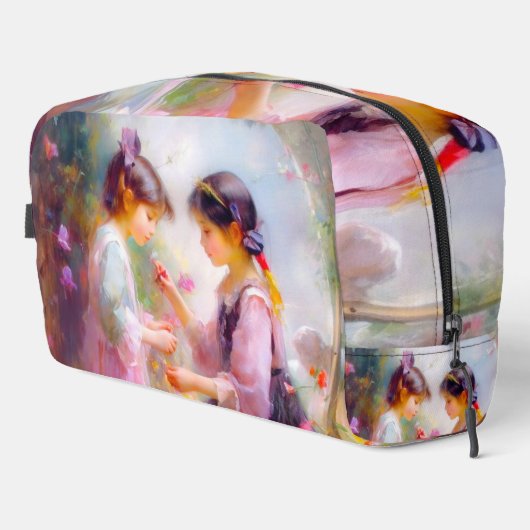 Morgens im Garten Waschbeutel (Rechte Ecke)