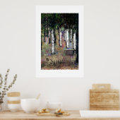 Morgens im Pariser Park Poster (Küche)