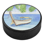 Morgens in Bali Eishockey Puck (3/4)
