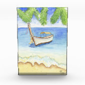 Morgens in Bali Fotoblock (Vorderseite)