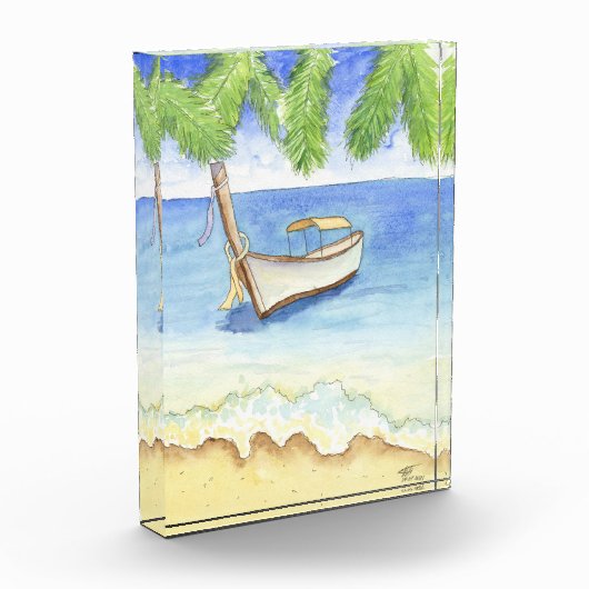 Morgens in Bali Fotoblock (Links)