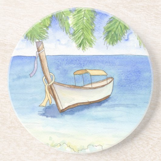 Morgens in Bali Getränkeuntersetzer (Vorne)