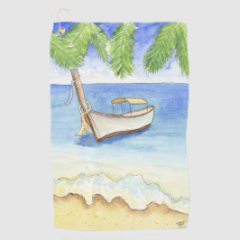 Morgens in Bali Golfhandtuch