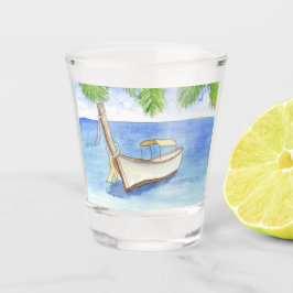 Morgens in Bali Schnapsglas