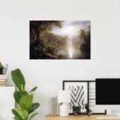 Morgens in den Tropen von Frederic Edwin Church Poster (Heimbüro)