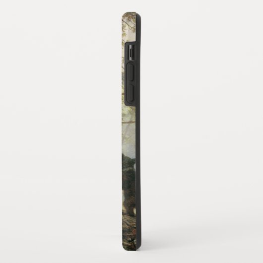 Morgens in einem Kiefernwald Case-Mate iPhone Hülle (Hinten/Links)