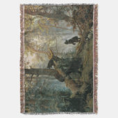 Morgens in einem Kiefernwald Decke (Vorderseite Vertikal)