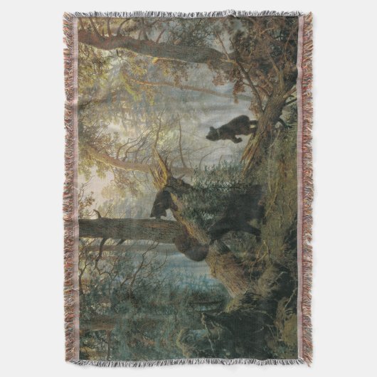 Morgens in einem Kiefernwald Decke (Vorderseite Vertikal)