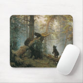 Morgens in einem Kiefernwald Mousepad (Mit Mouse)