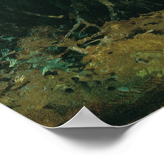 Morgens in einem Kiefernwald von Ivan Shishkin Poster (Ecke)