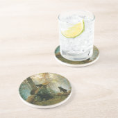 Morgens in einem Pinienwald von Ivan Shishkin Getränkeuntersetzer (Seite)