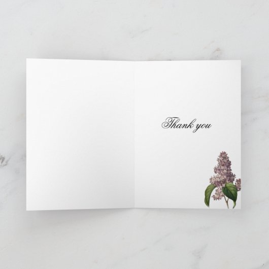 Morgens können Sie bei einem Spaziergang die Champ Dankeskarte (Innenseite)