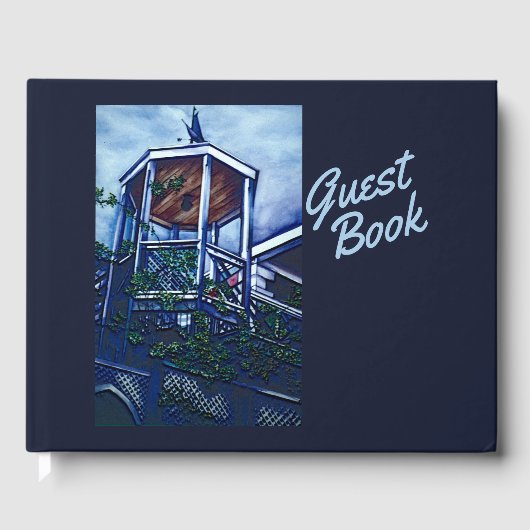 Morgens Licht, Hafen Insel Gästebuch (Vorderseite)