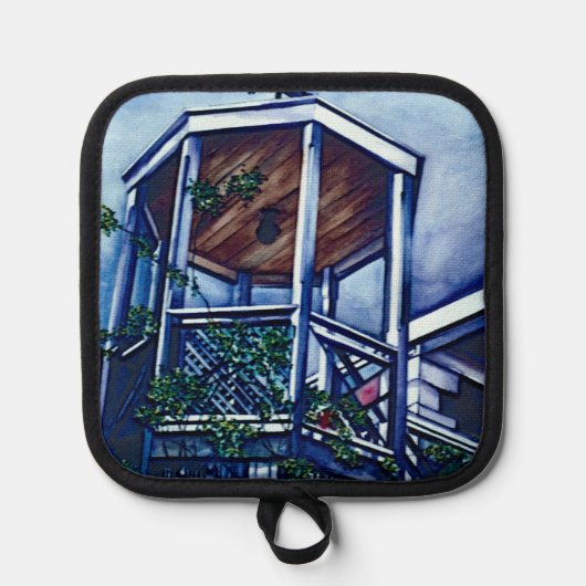 Morgens Licht, Hafen Insel Topflappen (Vorderseite)