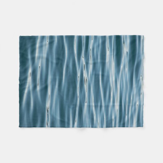 Morgens Meerwasser Fleecedecke (Vorderseite (Horizontal))