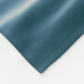 Morgens Meerwasser Fleecedecke (Ecke)