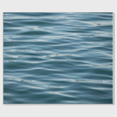 Morgens Meerwasser Geschenkpapier (Flach)