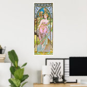 Morgens, Mucha Poster (Heimbüro)