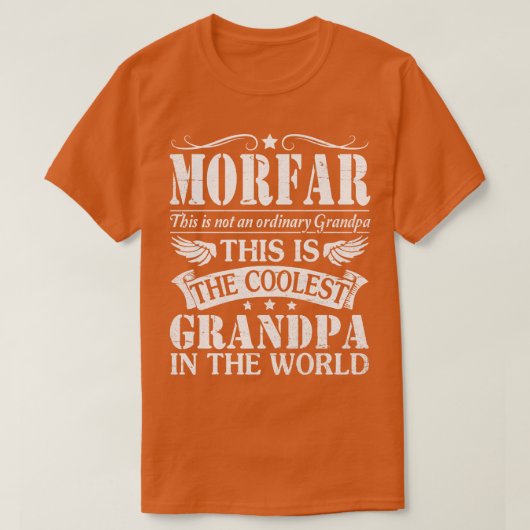 Morgens nicht ganz normal Opa der Coolstste Opa in T-Shirt (Design vorne)