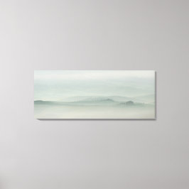 Morgens Pastell in neblig Toskana Leinwanddruck