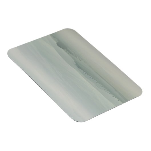 Morgens Pastell in neblig Toskana Magnet (Rechte Seite)