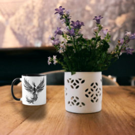 Morgens Phoenix - Aufstieg mit jeder Sip-Tasse Tasse