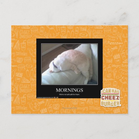 Morgens Postkarte (Vorderseite)