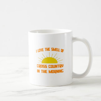 Morgens riecht nach Cross Country Kaffeetasse