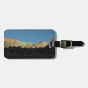 Morgens Rote Felsen im Zion Nationalpark Gepäckanhänger