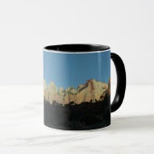 Morgens Rote Felsen im Zion Nationalpark Tasse (VorderseiteRechts)