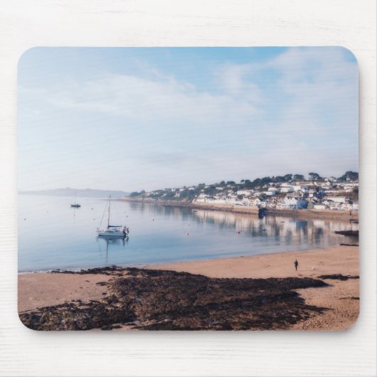 Morgens ruhig in St. Mawes Mousepad (Vorne)
