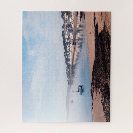 Morgens ruhig in St. Mawes Puzzle (Vertikal)