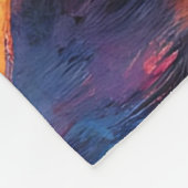 "Morgens ruhige Embrace: Comal River Sunrise" Fleecedecke (Ecke)