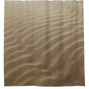 Morgens Sanddünen Duschvorhang