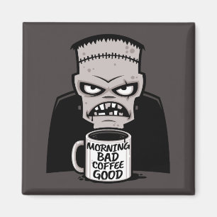 Morgens schlechter Kaffee gut wiederbelebtes Monst Magnet