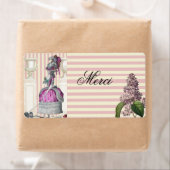 Morgens schlendern Sie die Champs-Élysées merci hi (Insitu)